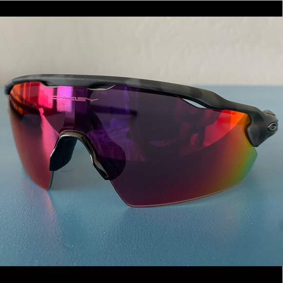 Oakley Radar EV Path cycling glasses custom design, worn only